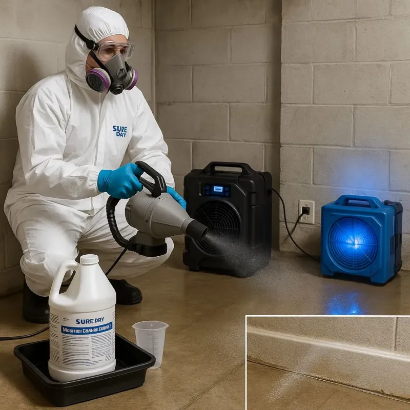 Sanitization and Odor Removal process in Suitland-Silver Hill, MD